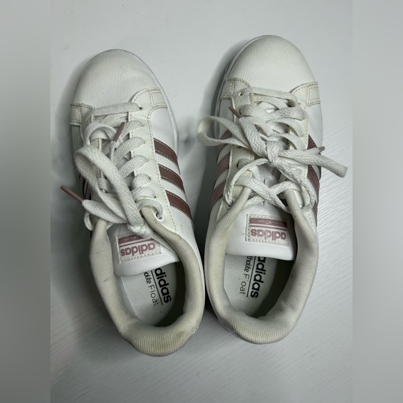 Adidas cloud foam white & rose gold superstar size 7 - Picture 3 of 5